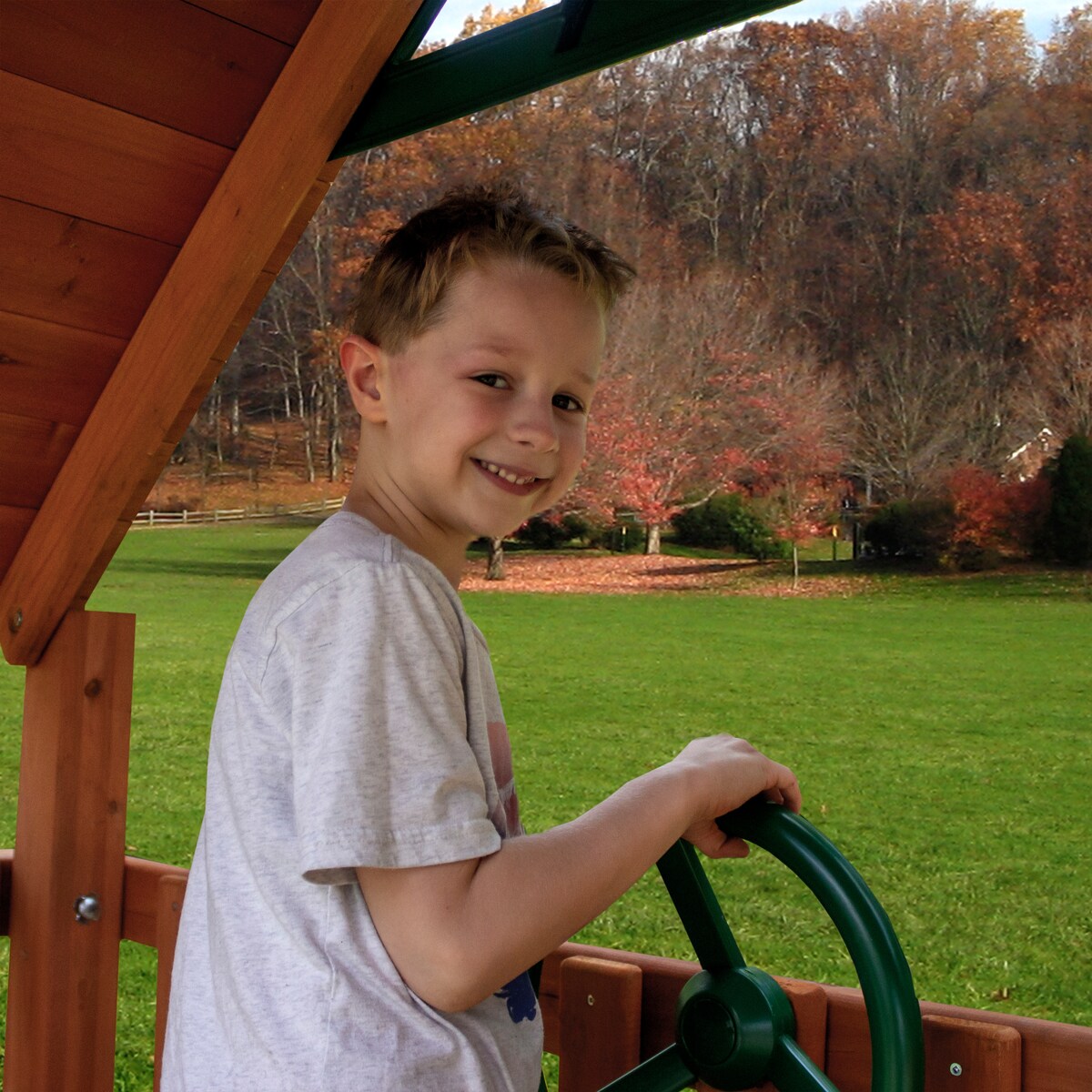 Gorilla Playsets Swing Set Play Steering Wheel