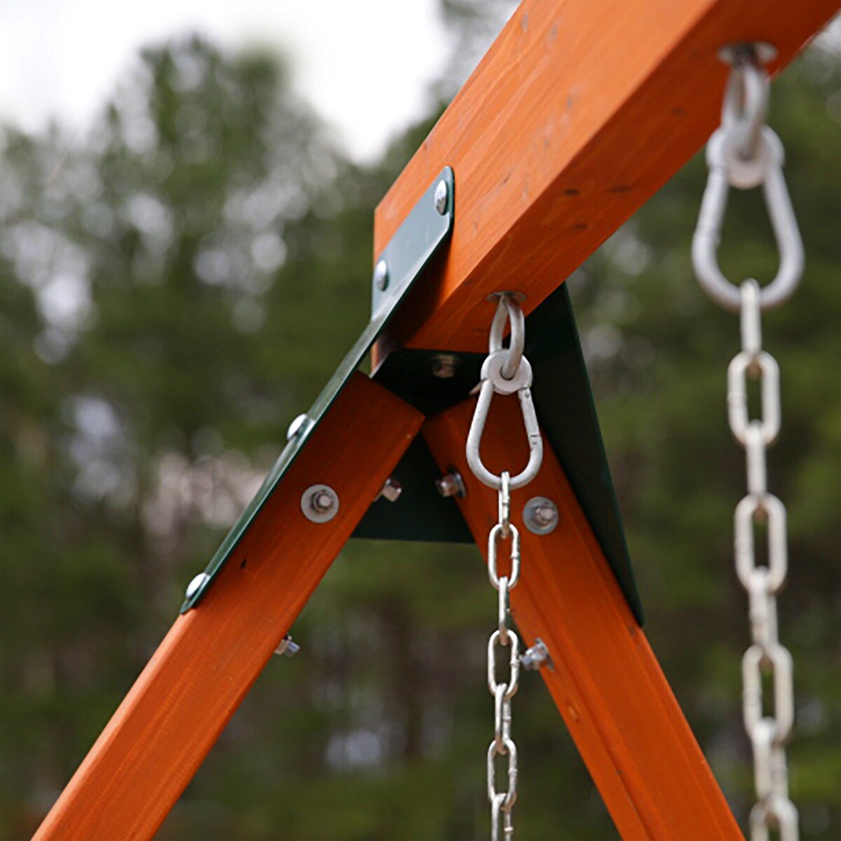 Swing-N-Slide Wooden A-Frame Swing Set from Swing-N-Slide
