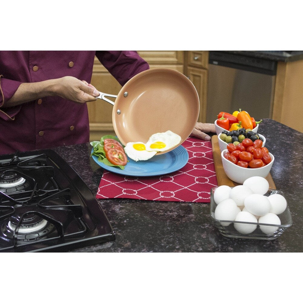 Gotham Steel Grey Ti Cerama 10.25' Non Stick Fry Pan