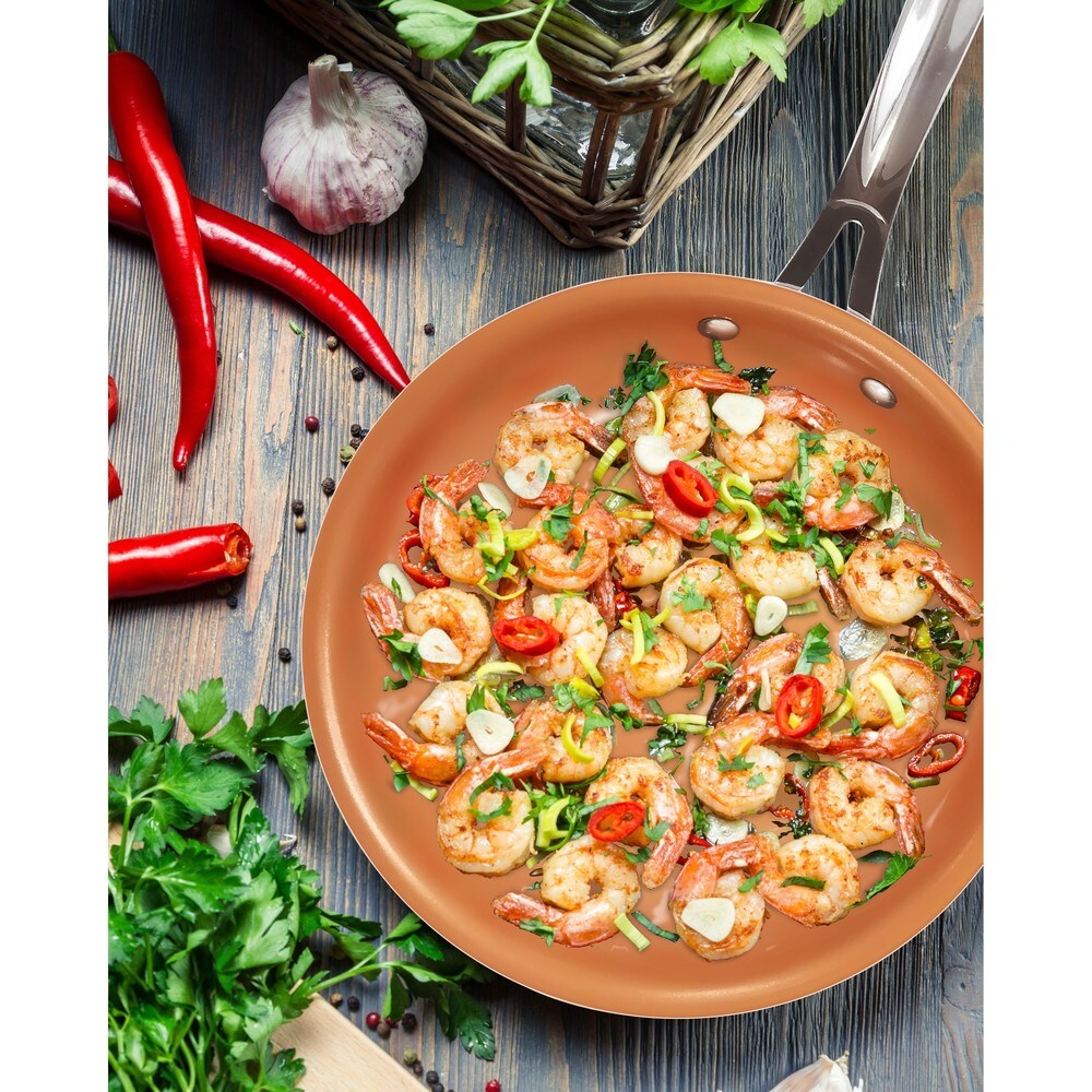 Gotham Steel Grey Ti Cerama 10.25' Non Stick Fry Pan