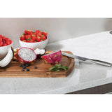 Gotham Steel Pro Cut Japanese Style Stainless Steel Knife Set - 4 Pack
