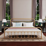 Goutwel Metal Bed Frame Victorian Vintage Style Headboard and Footboard