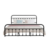 Goutwel Metal Bed Frame Victorian Vintage Style Headboard and Footboard
