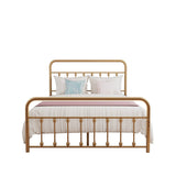 Goutwel Metal Bed Frame Victorian Vintage Style Headboard and Footboard