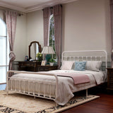 Goutwel Metal Bed Frame Victorian Vintage Style Headboard and Footboard