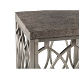 Grace Gold Base Chairside Table