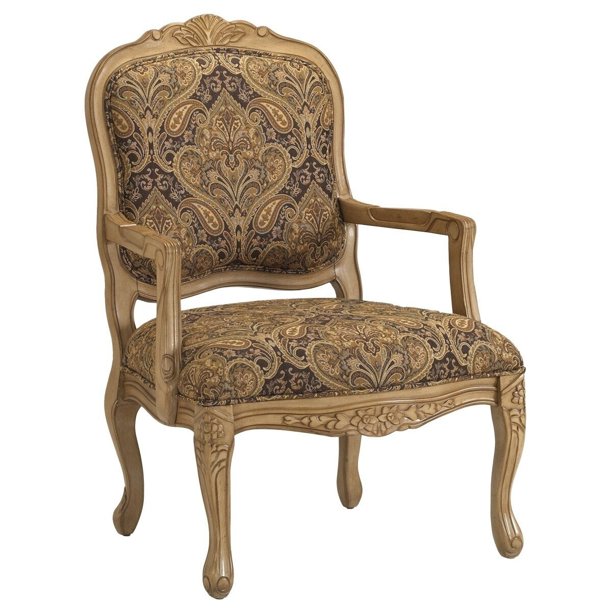 Gracewood Hollow Auxier French Provincial Accent Chair