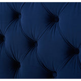 Gracewood Hollow Follett Tufted Wingback Upholstered Bed