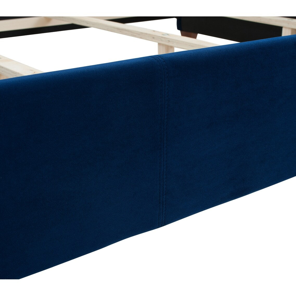 Gracewood Hollow Follett Tufted Wingback Upholstered Bed