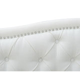 Gracewood Hollow Follett Tufted Wingback Upholstered Bed