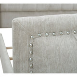 Gracewood Hollow Follett Tufted Wingback Upholstered Bed