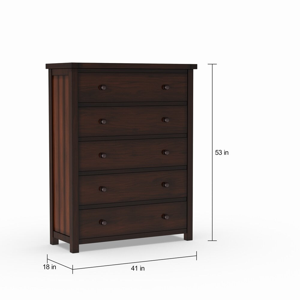 Carbon Loft Plumas Panel 5PC Bedroom Set