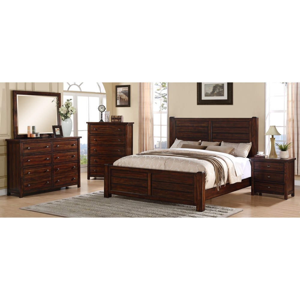 Carbon Loft Plumas Panel 5PC Bedroom Set