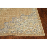 Gracewood Hollow Wool Vintage Medallian Oriental Area Rug