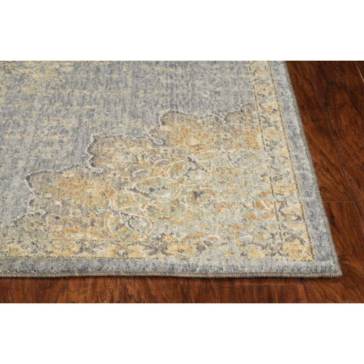 Gracewood Hollow Wool Vintage Medallian Oriental Area Rug