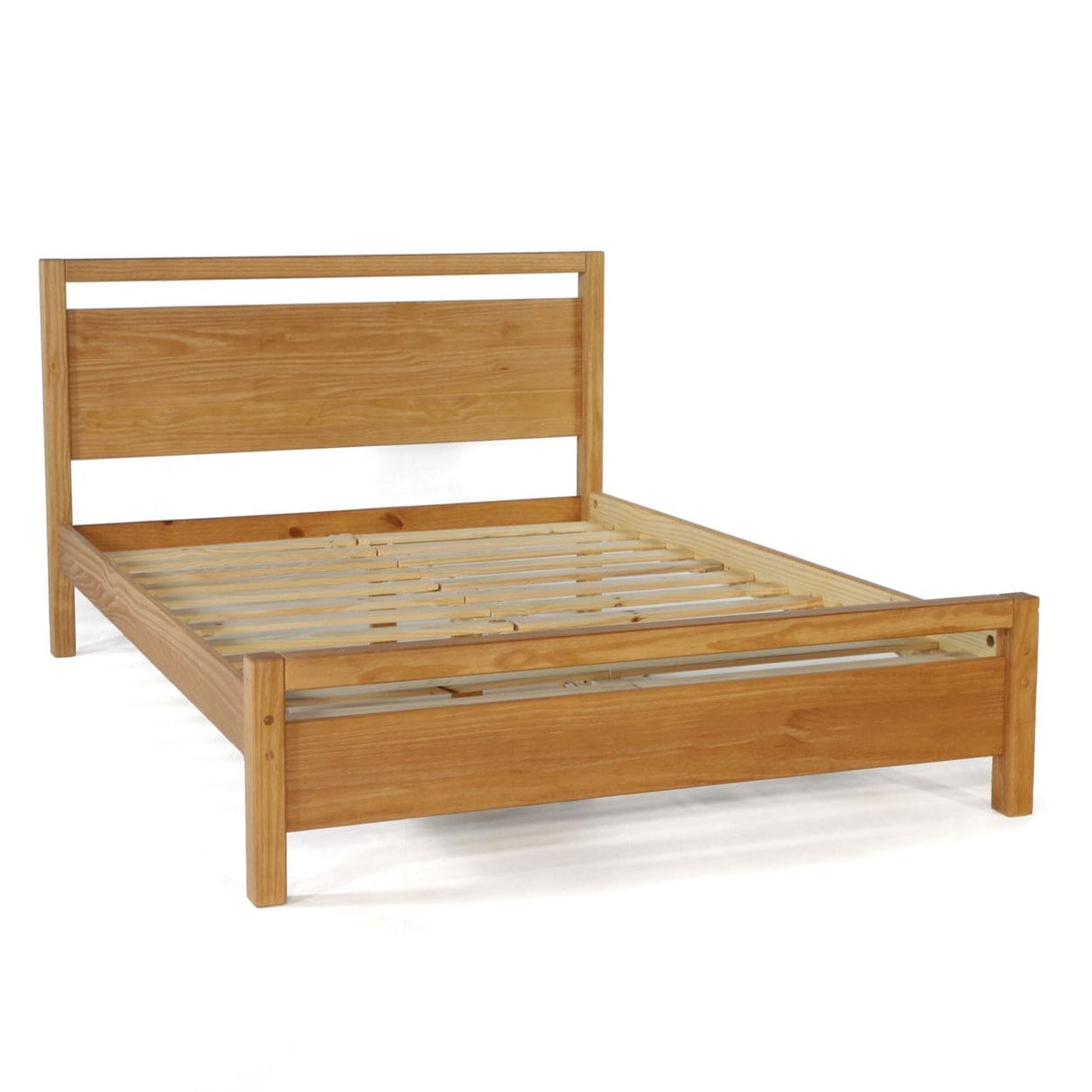 Grain Wood Furniture Solid Wood Loft Platform Bed
