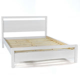 Grain Wood Furniture Solid Wood Loft Platform Bed