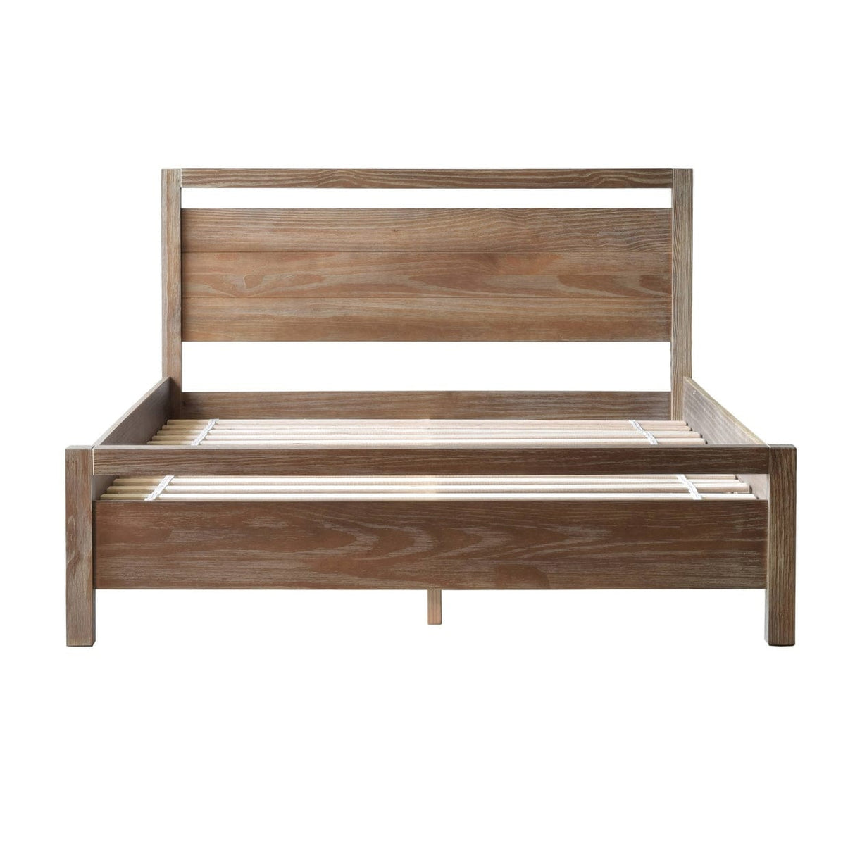 Grain Wood Furniture Solid Wood Loft Platform Bed
