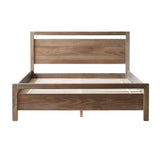 Grain Wood Furniture Solid Wood Loft Platform Bed