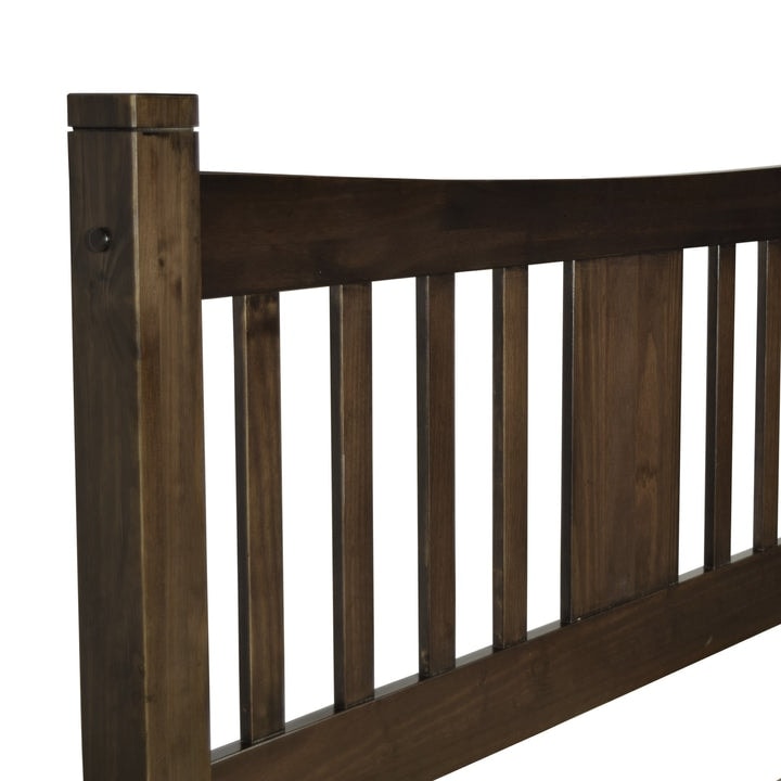 Grain Wood Furniture Solid Wood Shaker Slat Platform Bed