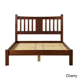 Grain Wood Furniture Solid Wood Shaker Slat Platform Bed