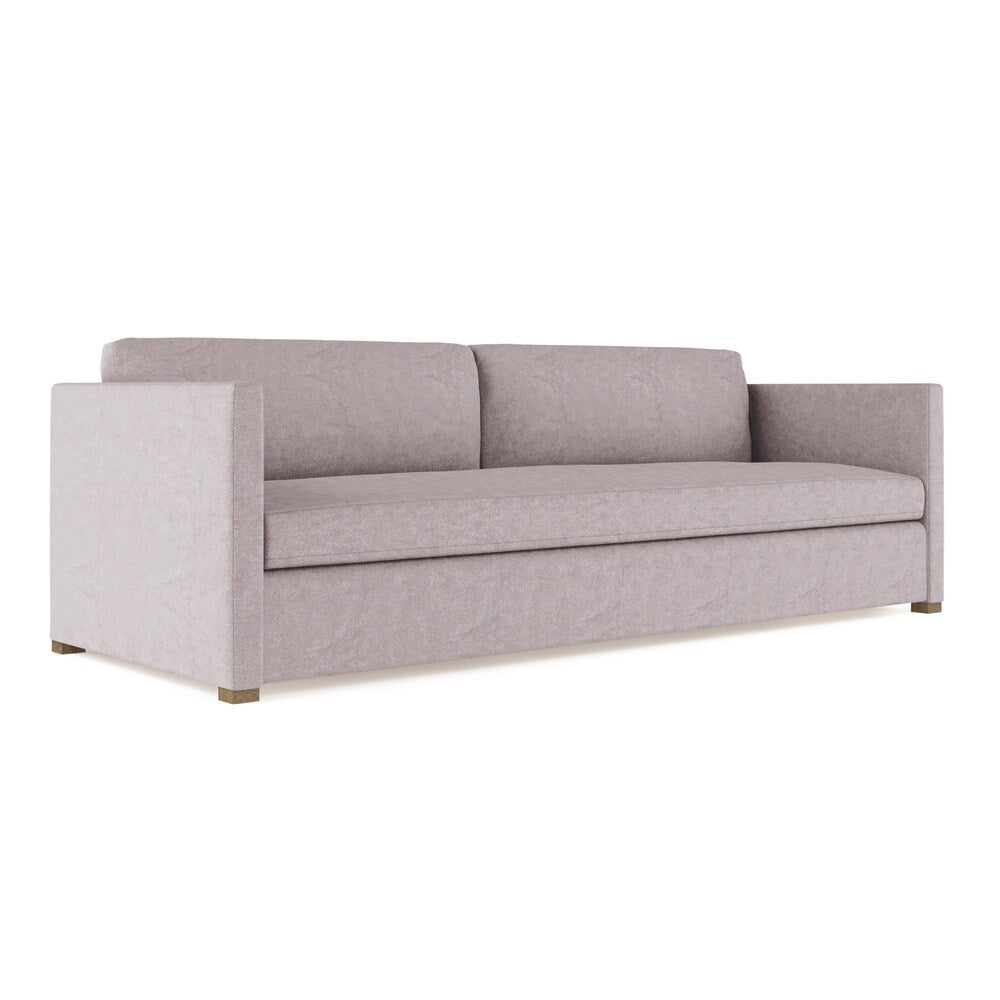 Gramercy Pumice Leather Sofa - Custom Made to Order TAG by Tandem Arbor