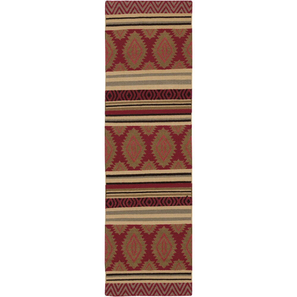 Granada Flatweave Southwestern Runner Rug - 2'6" x 8' Runner
