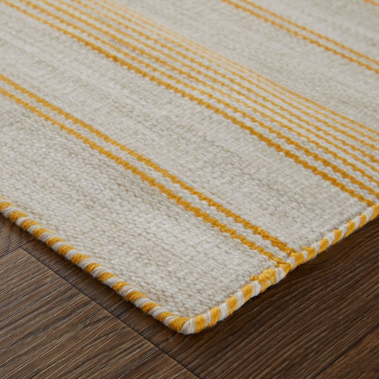 Granberg Eco-Friendly PET Rug, Outdoor, Black/White, Area Rug