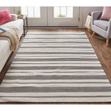 Granberg Eco-Friendly PET Rug, Outdoor, Black/White, Area Rug