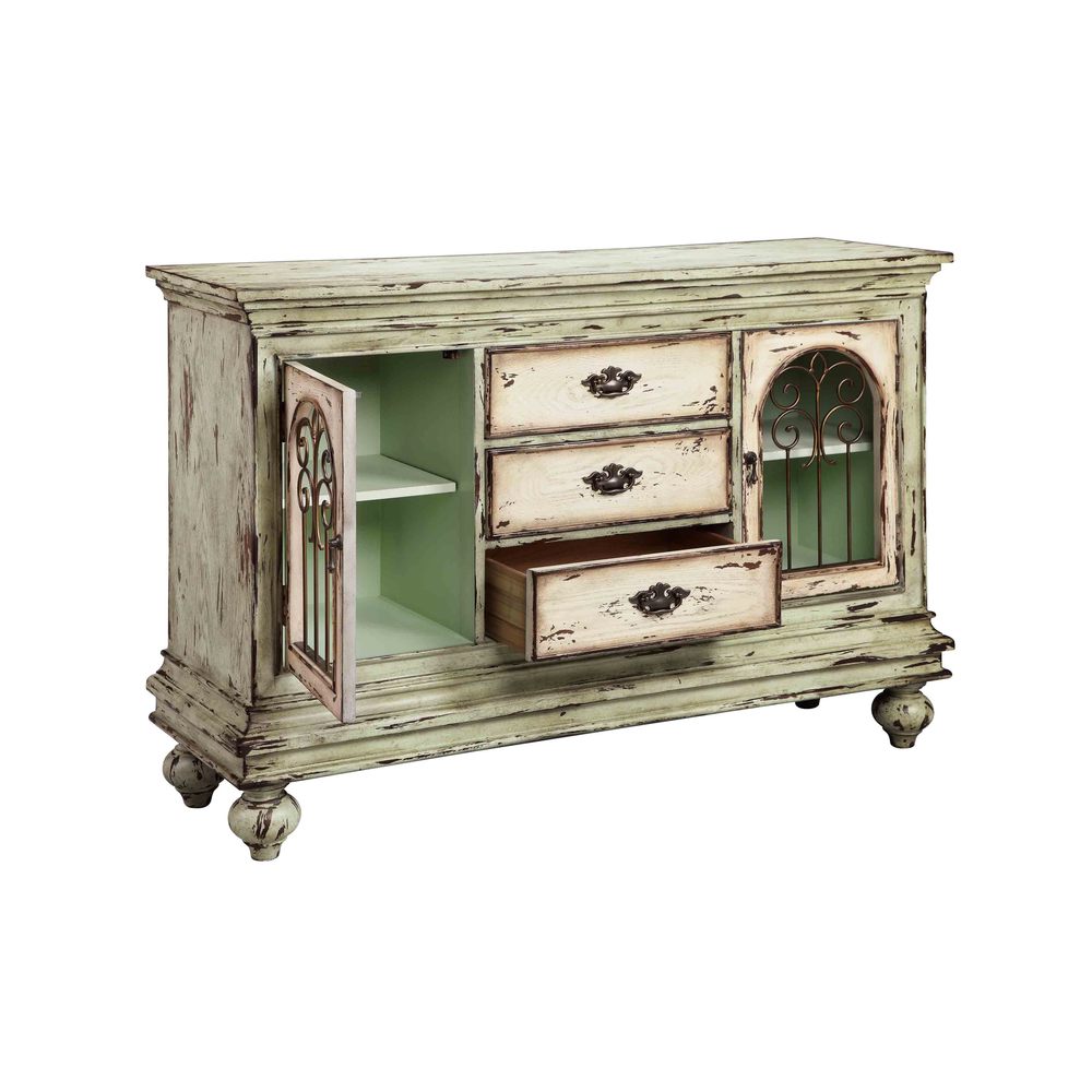 Granby Two Door, Three Drawer Accent Cabinet