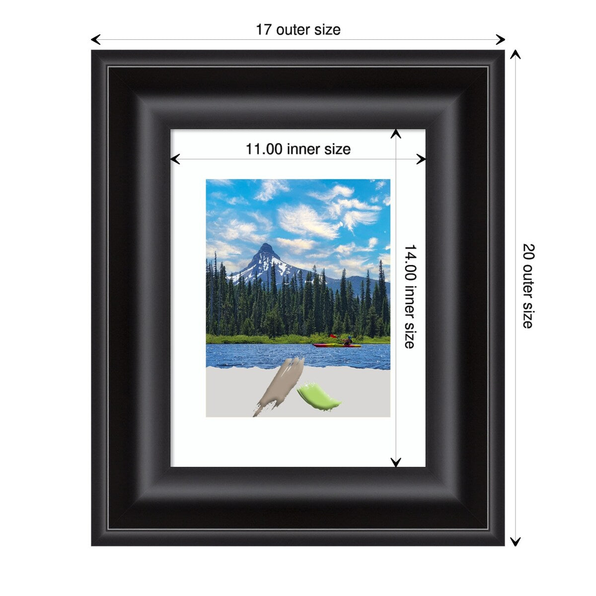 Grand Black Picture Frame, Photo Frame, Artwork Frame