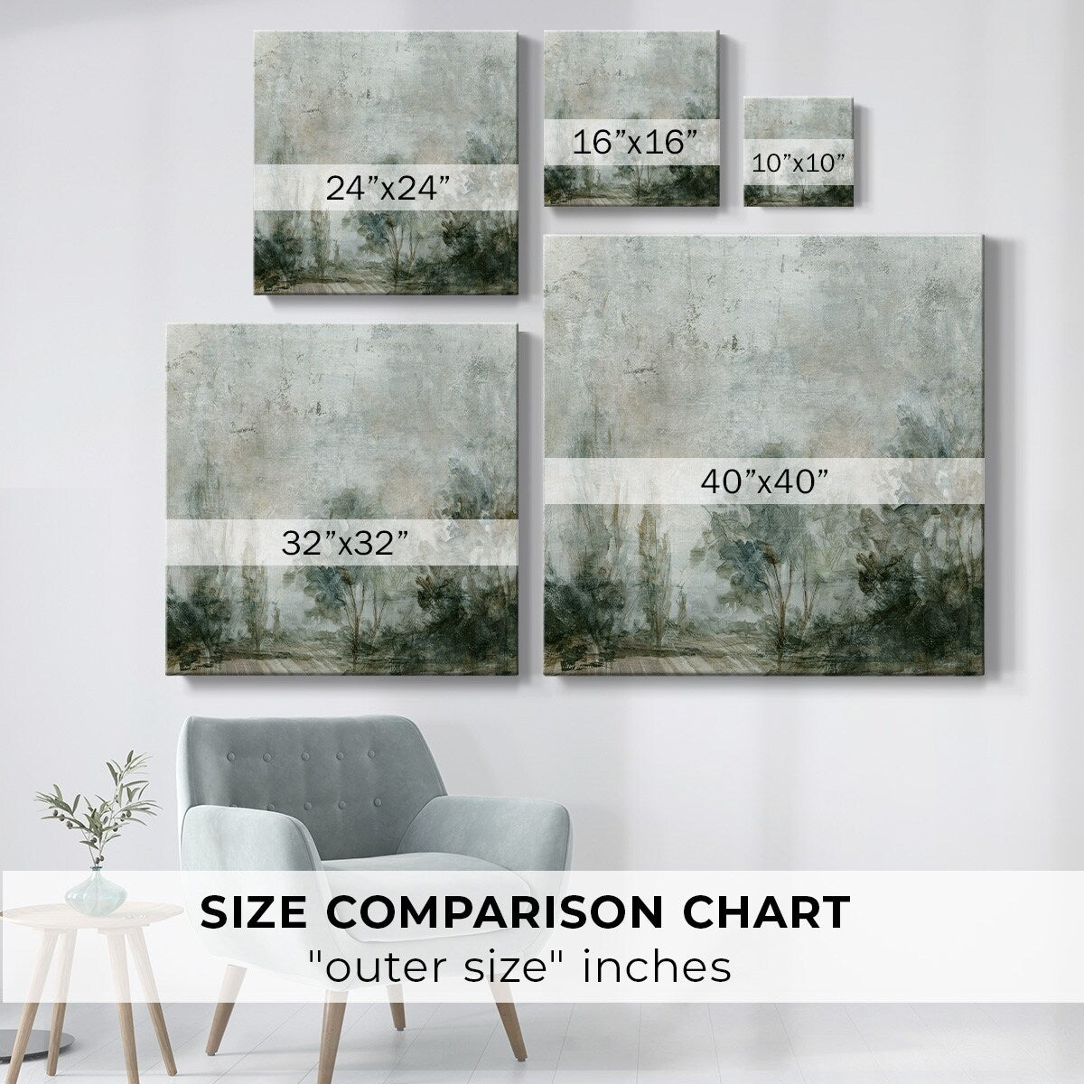 Grand Foliage-Gallery Wrapped Canvas