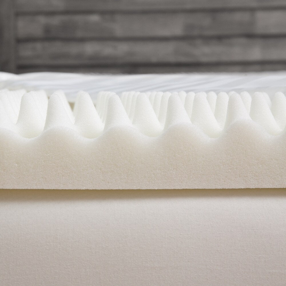 Grande Hotel Collection 4-inch Comfort Loft Memory Foam Mattress Topper with Cover