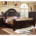 Furniture of America Vame Traditional Solid Wood Four Poster Bed