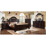 Furniture of America Vame Traditional Solid Wood Four Poster Bed