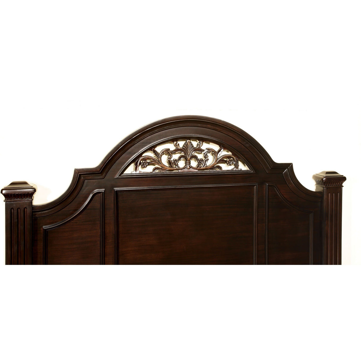 Furniture of America Vame Traditional Solid Wood Four Poster Bed