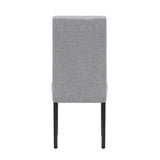 Grandview Upholstered Linen Fabric Dining Chair - 38.6