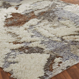 Carbon Loft Silkina Granite Earth Shag Area Rug