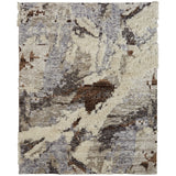 Carbon Loft Silkina Granite Earth Shag Area Rug