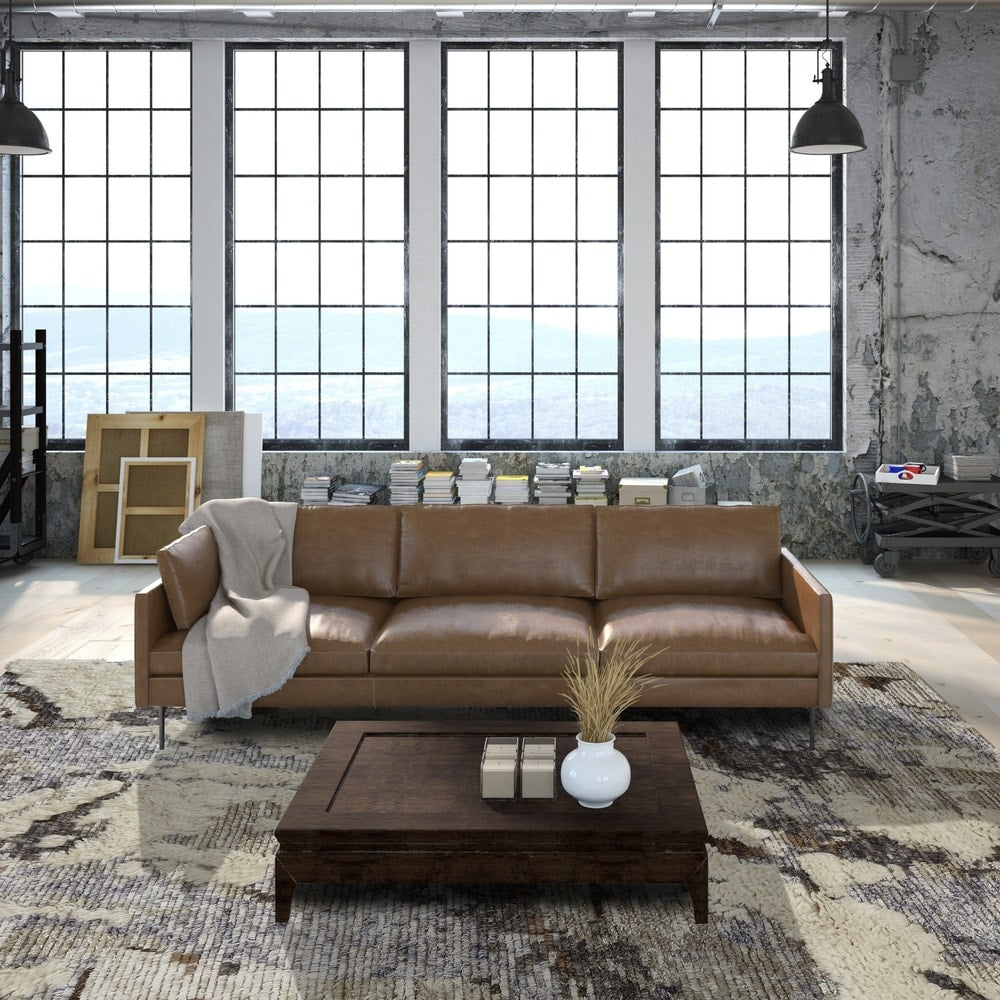 Carbon Loft Silkina Granite Earth Shag Area Rug