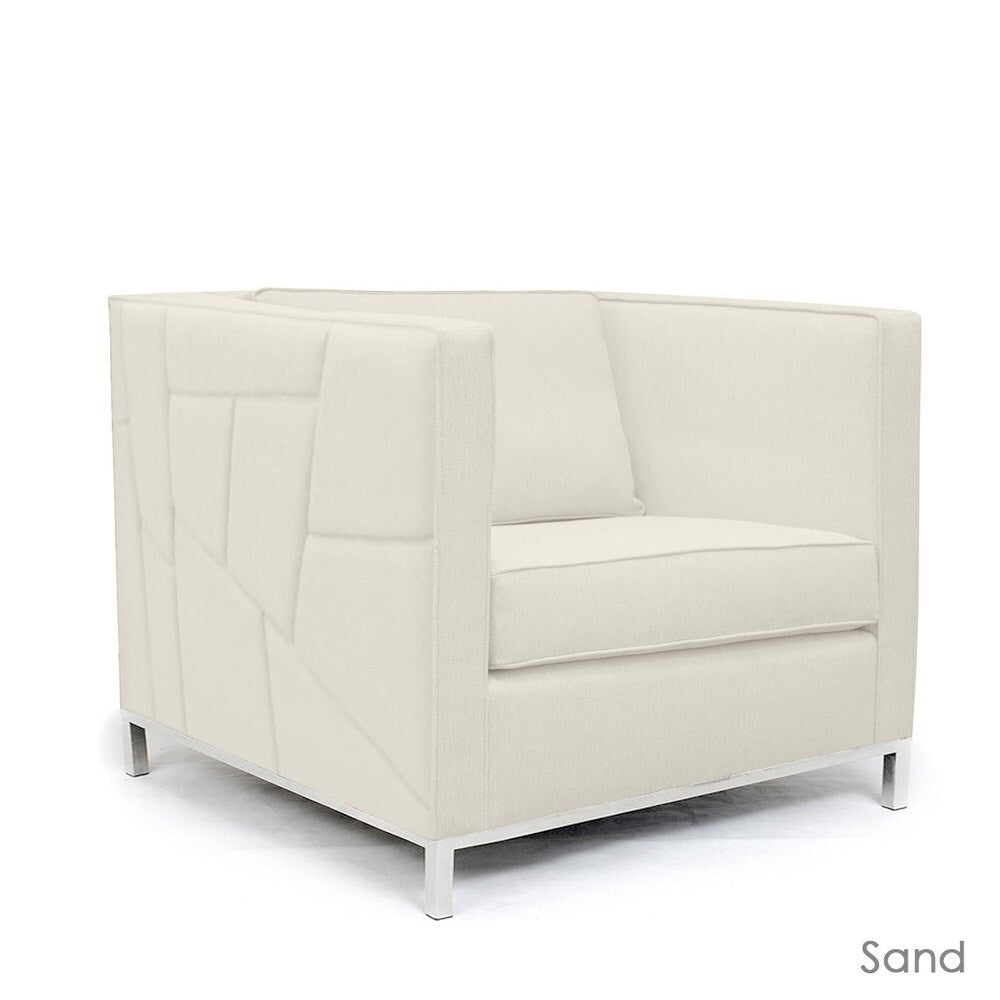South Cone Home Grant Upholstered Lounge Chair