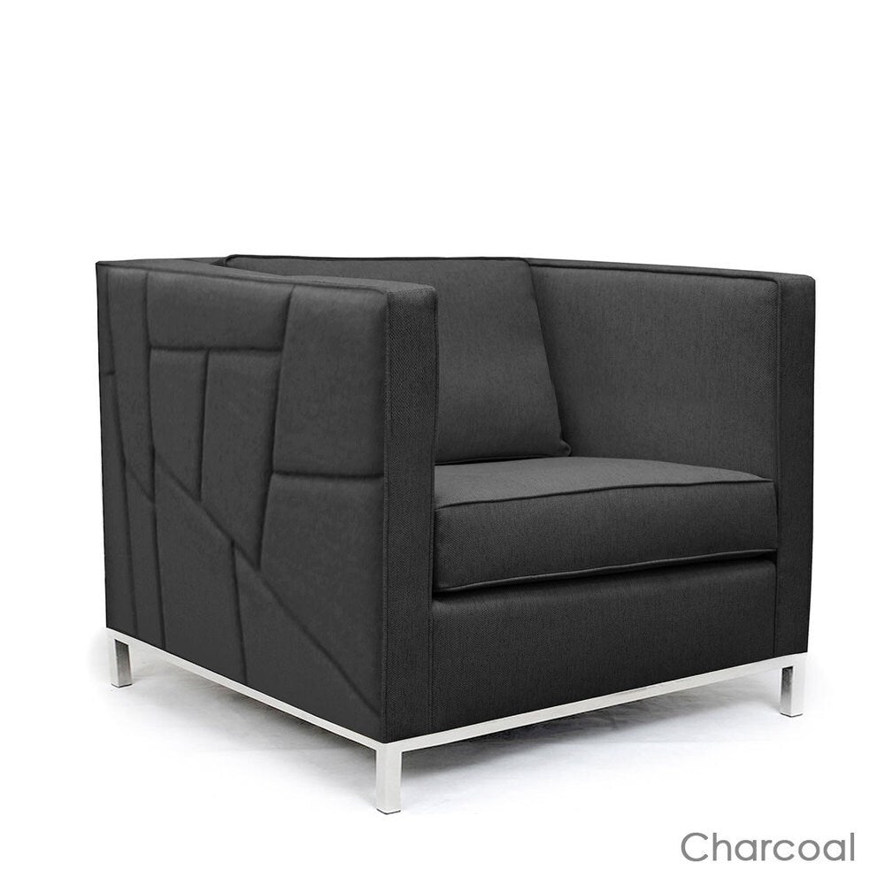 South Cone Home Grant Upholstered Lounge Chair