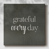 Grateful Every Day-Gallery Wrapped Canvas