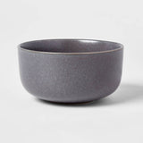 Gray 16-Piece Stoneware Tilley Dinnerware Set