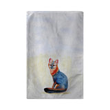 Gray Fox Kitchen Towel - 16x25