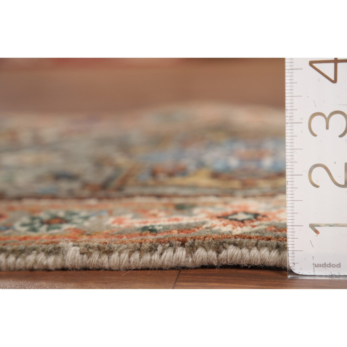 Gray Heriz Serapi Accent Rug Handmade Wool Carpet - 2'0" x 3'0"