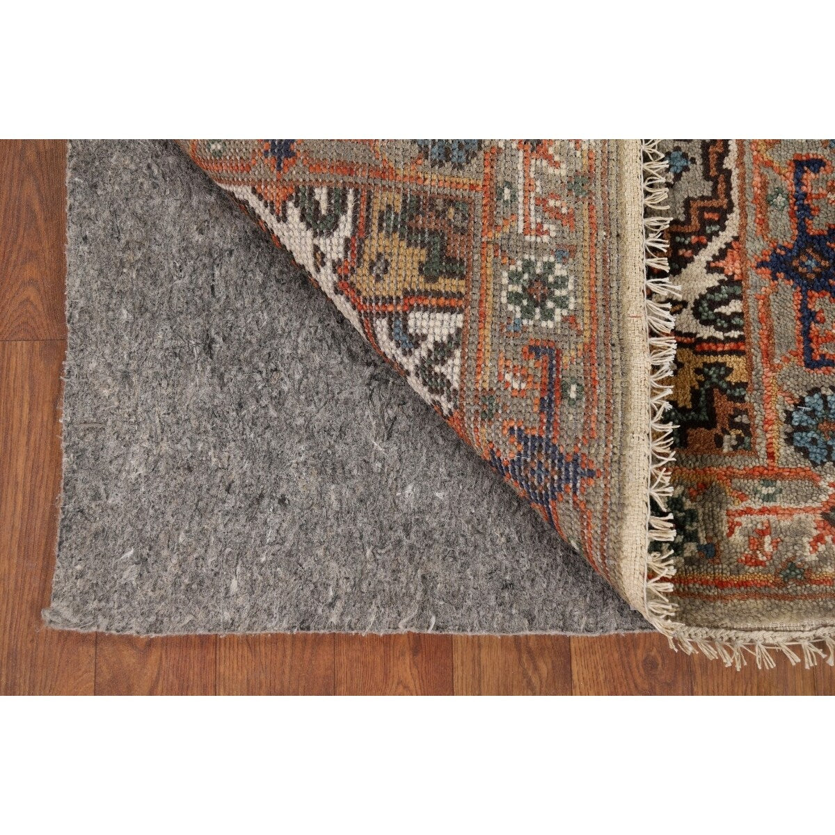 Gray Heriz Serapi Accent Rug Handmade Wool Carpet - 2'0" x 3'0"
