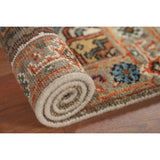 Gray Heriz Serapi Accent Rug Handmade Wool Carpet - 2'0" x 3'0"