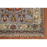 Gray Heriz Serapi Indian Foyer Rug Handmade Wool Carpet - 2'11"x 4'11"