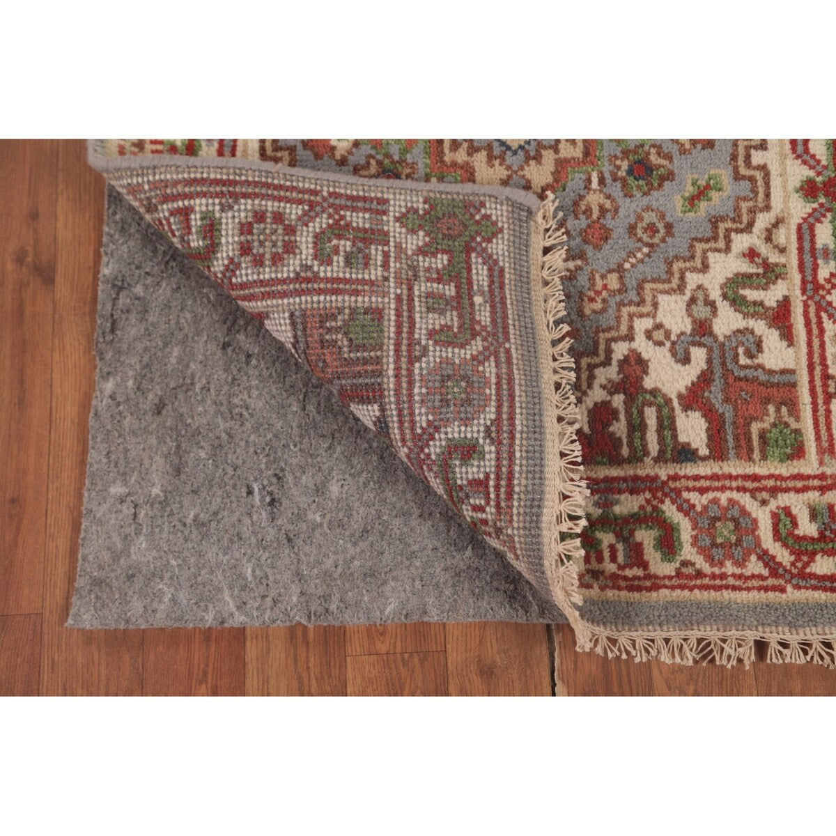 Gray Heriz Serapi Oriental Runner Rug Handmade Wool Carpet - 2'6"x 10'0"